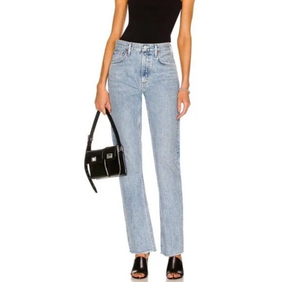 Agolde Cherie High Rise Straight Merit Wash 29 - Picture 15 of 15